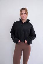 Load image into Gallery viewer, Cropped Fleece Jacket