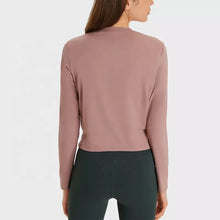 Load image into Gallery viewer, Featherlight Cropped Long Sleeved Shirt
