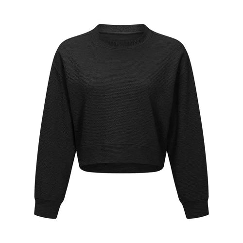 Jacquard Textured Sweatshirt